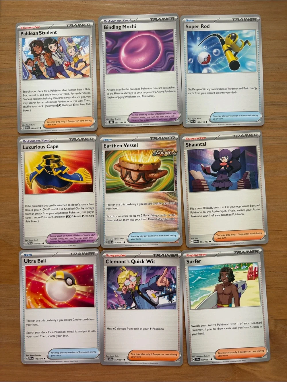 Pokémon TCG 50 unique Card Trainer Lot | Mixed Sets | Deck Building Staples